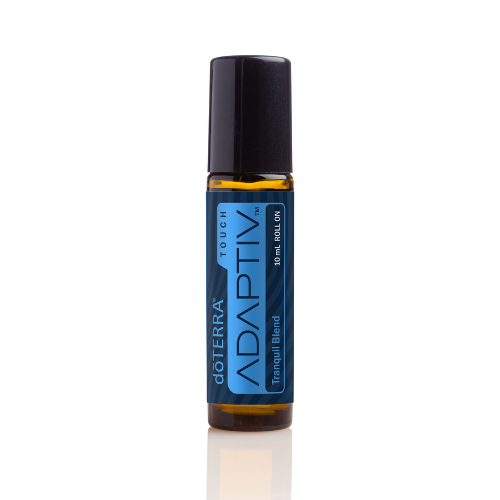 doTERRA Adaptive essential oil roller bottle on a white background
