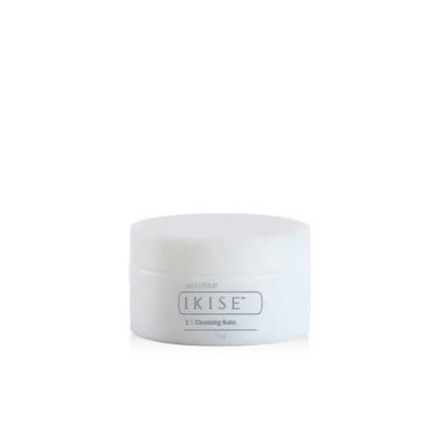 White jar with 'IKISE' branding on a white background