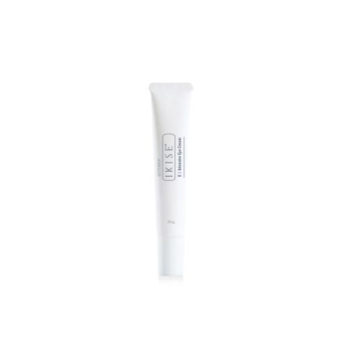 White tube with 'ikise' branding on a white background